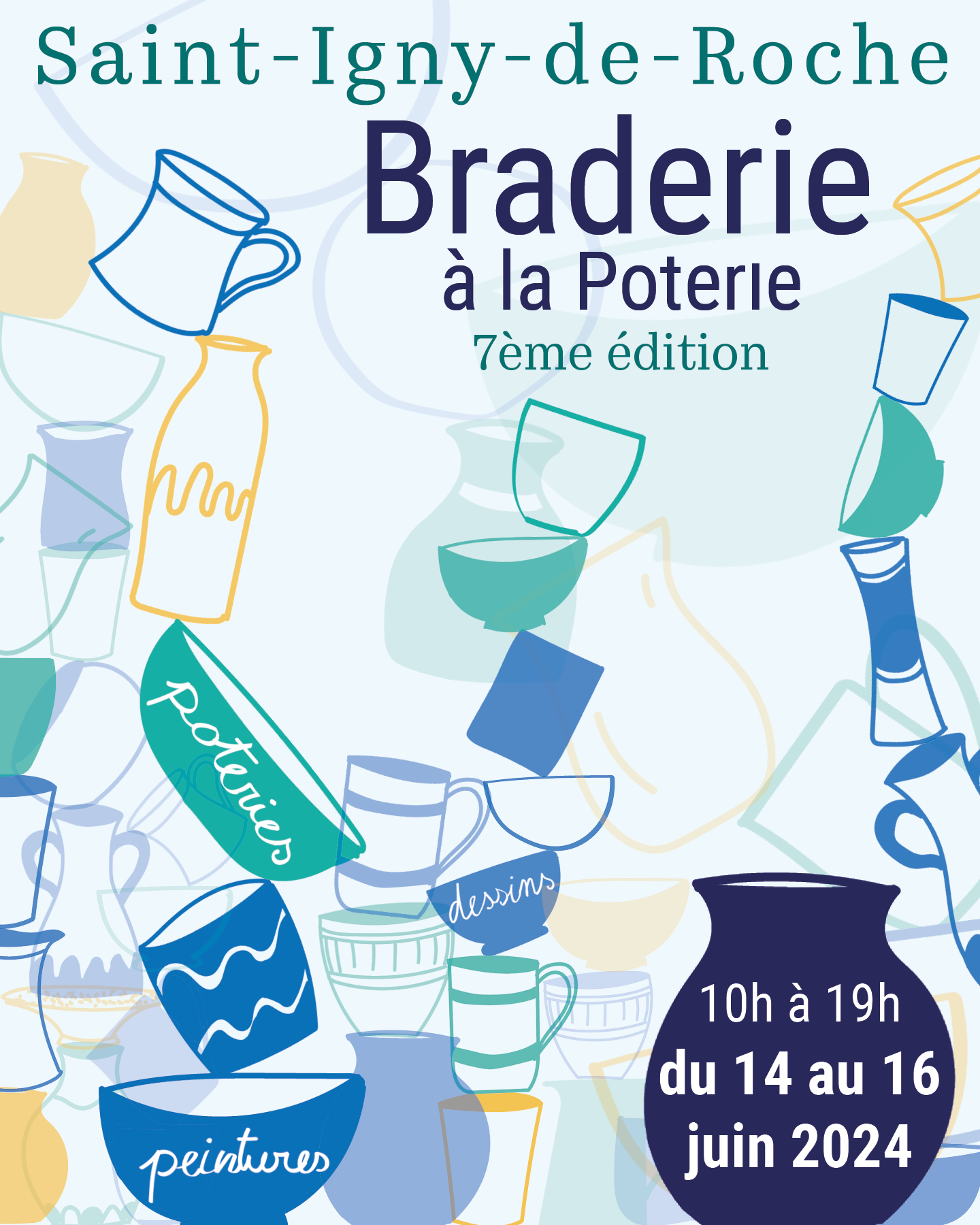 Braderie à la Poterie de Saint-Igny-de-Roche