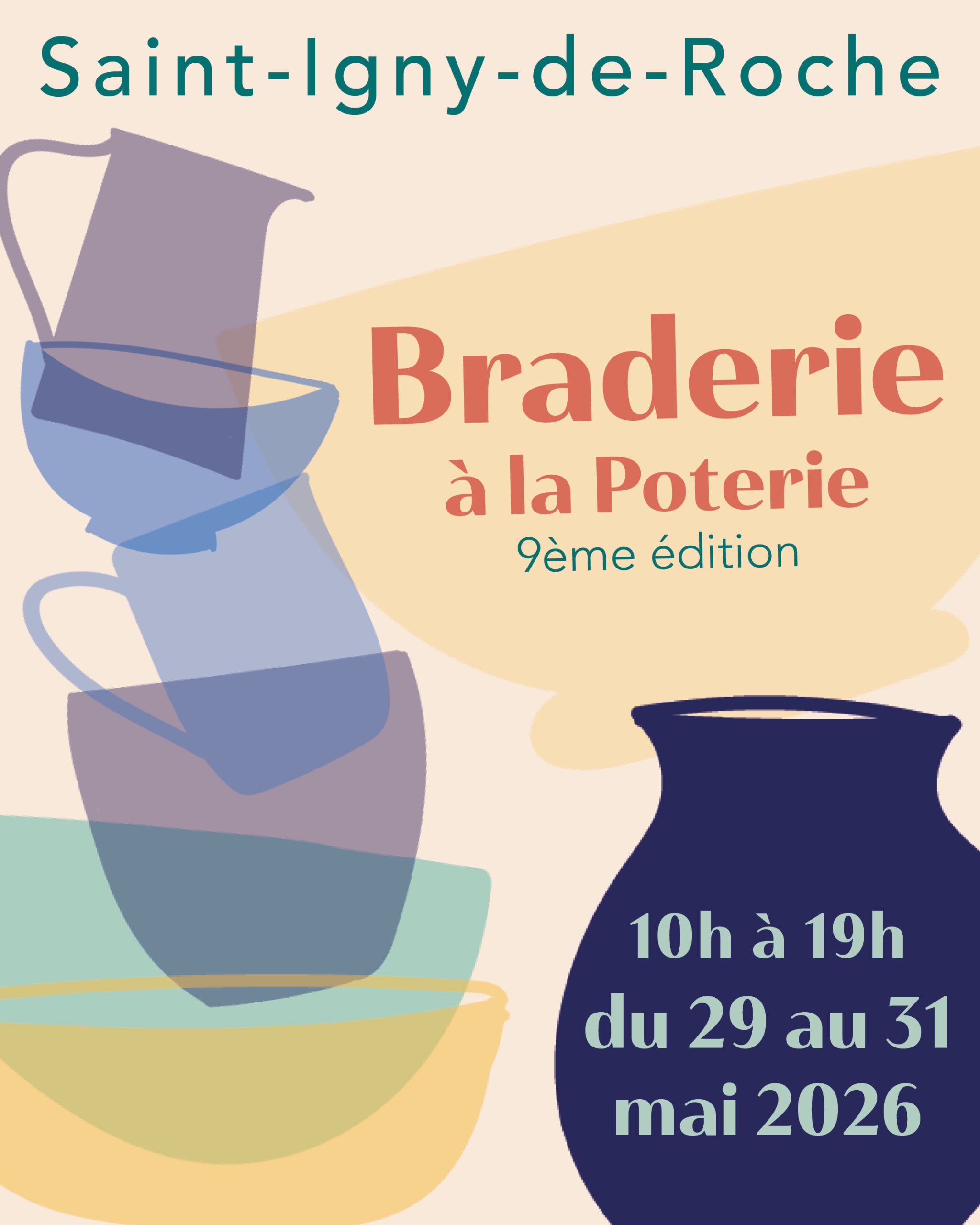 Braderie 2026 à la Poterie de Saint-Igny-de-Roche